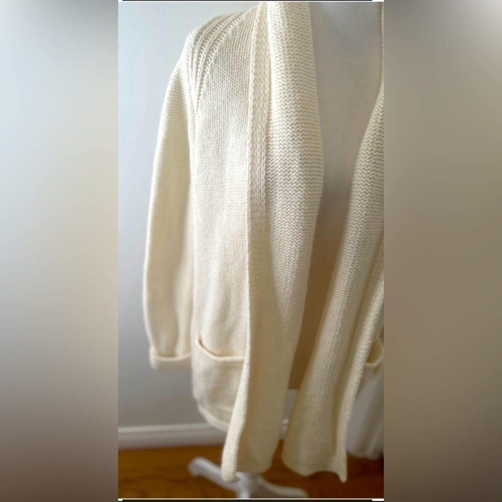 J. Crew Cozy Shawl Cardigan Sweater - Picture 2 of 9